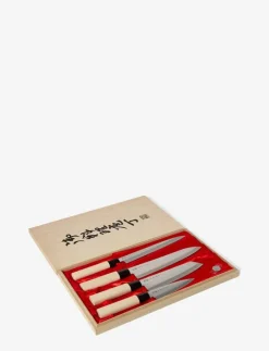 4 knives Balsabox - Knivset