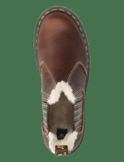 2976 Leonore Ii Dark Brown Grizzly - Platta ankelboots