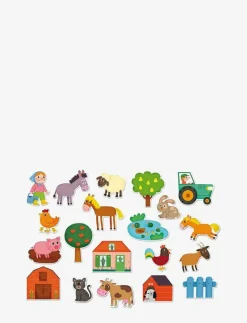 20 Magnets - Farm - Träfigur