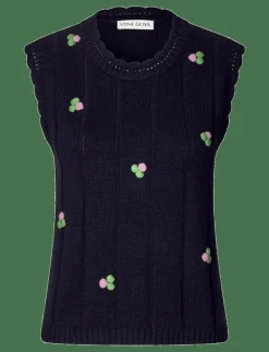 2359 Midweight Wool, Bubble Knit Ve - Stickade västar