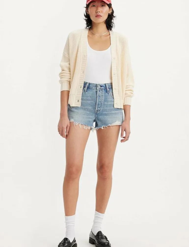 501 ORIGINAL SHORT VAGUE FINIS - Jeansshorts