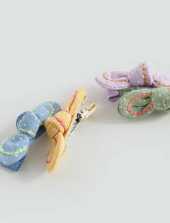 4 pack bow hairclips - Hårklämmor