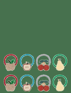 8 Ponies - Mini Fruity Mushroom Village - Hårklämmor