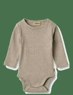 2 Rib Body L/S Spencer - Långärmad body