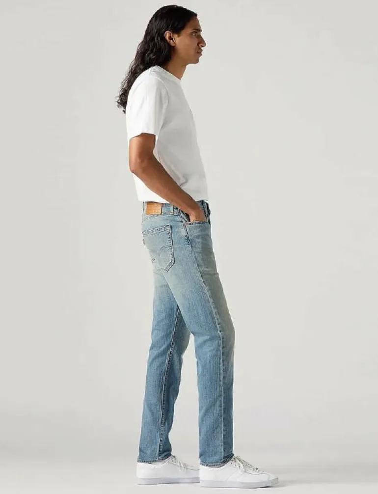 512 SLIM TAPER SAY MORE LTWT - Slim jeans
