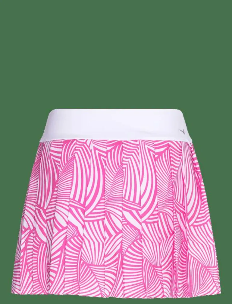 16″ Stencil High Waist Skort - Kjolar