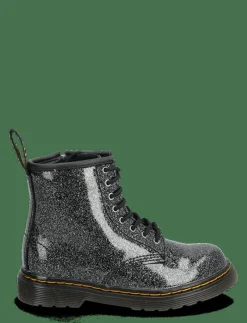 1460 T Black+Silver Nebula Glitter - Stövlar & Kängor