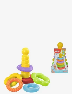 ABC - Stacking Ring Pyramid - Stapelbara klossar