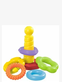 ABC - Stacking Ring Pyramid - Stapelbara klossar