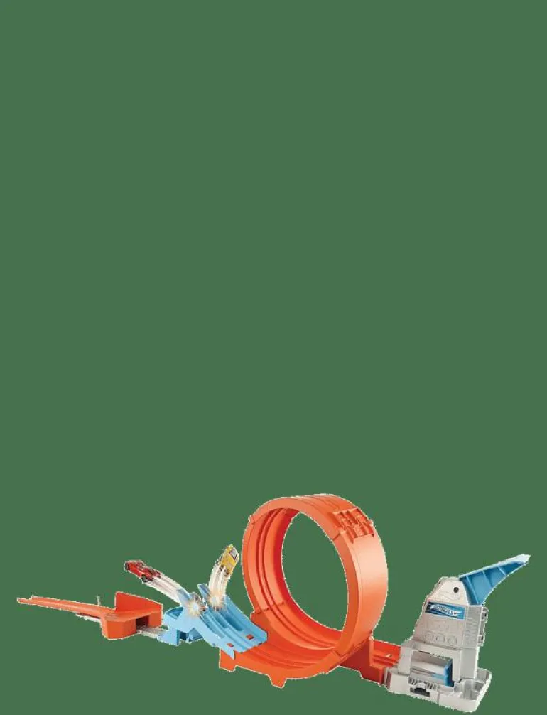Action Loop Stunt Champion Track Set & 1 Diecast Car - Bilbanor