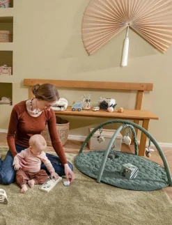 Activity play mat Tiny farm Green - Babygym