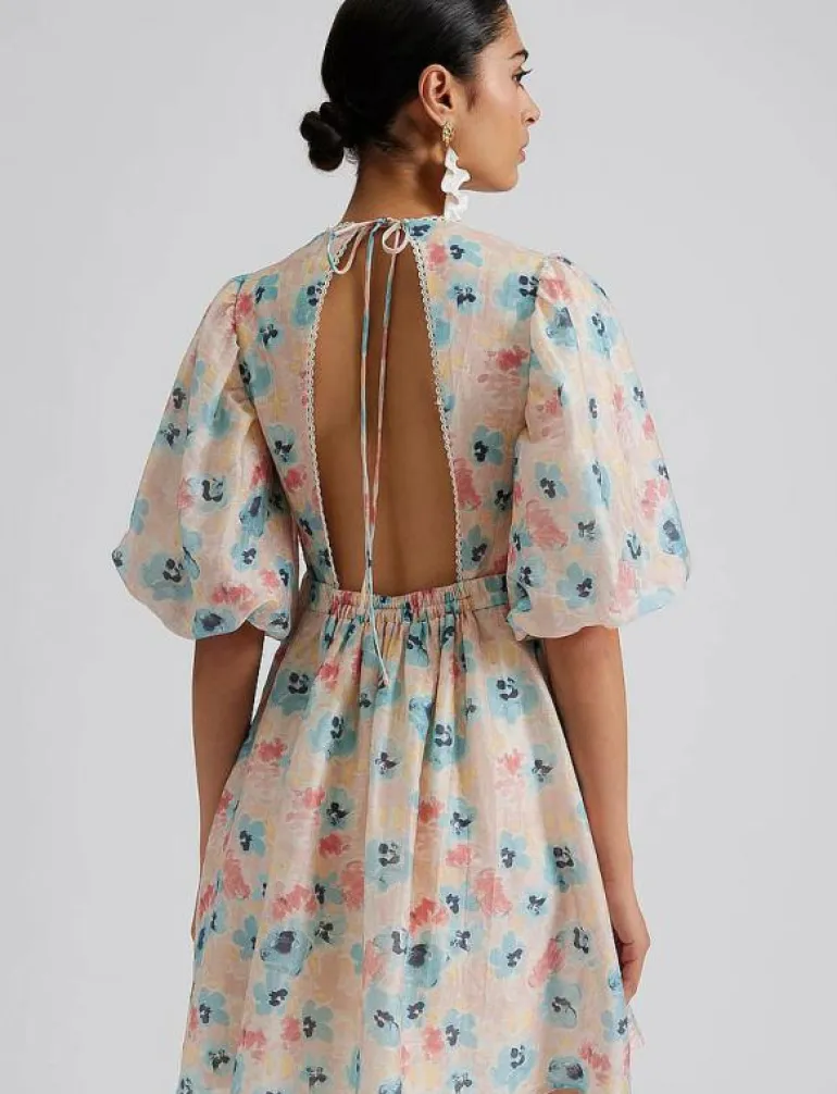 Adina open back mini dress - Korta klänningar