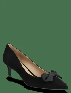 Adrienne Bow-Trim Suede Pump - Klassiska pumps