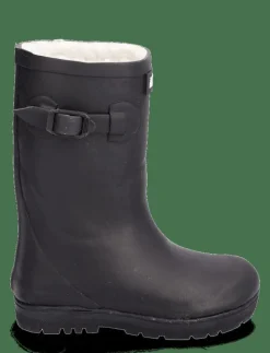 AI WOODY-POP FUR 2 MARINE - Höga gummistövlar
