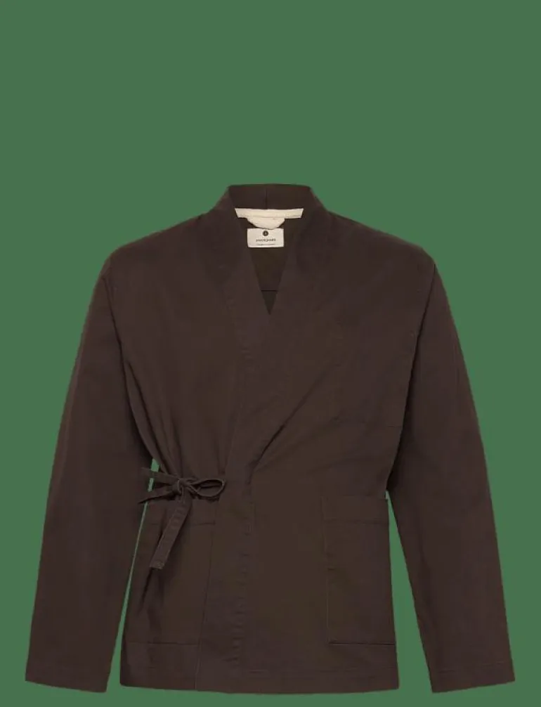 AKJESPER KIMONO OVERSHIRT - Tunna jackor
