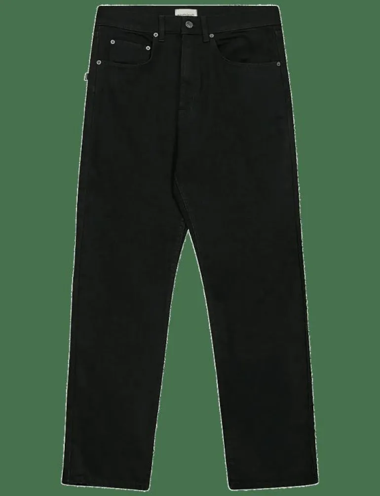 AKJUSTIN JEANS - 8001 TRUE BLACK - Regular jeans