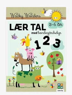 Aktivitetsbog Lær Tal med Wacky Wonders Bondegårdsdyr - 123 (DK) - Pedagogisk barnbok