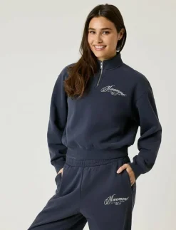 ALICE STENLÖF HALFZIP SWEATSHIRT - Sweatshirts