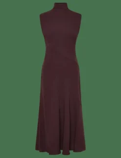 A-line turtleneck dress - Midiklänningar