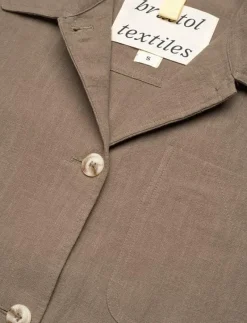 Ally Linen Brown - Overshirts