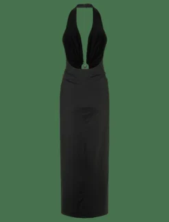 ALMA PLUNGING MIDI DRESS - Maxiklänningar