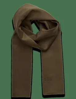 Aloria Double Faced Wool Cashmere Silk Scarf - Halsdukar