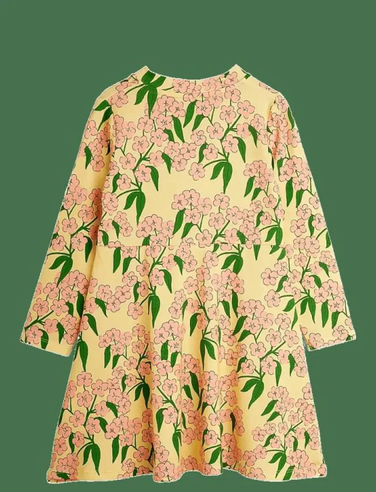 Alpine flowers aop ls dress - Långärmade vardagsklänningar