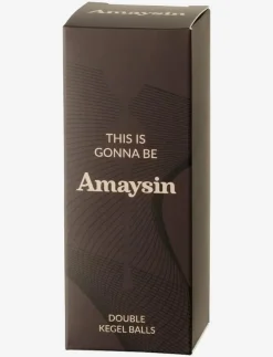 Amaysin Double Kegel Balls - Geishakulor & knipkulor