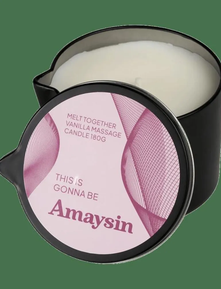 Amaysin Melt Together Vanilla Massage Candle 180 g - Beauty