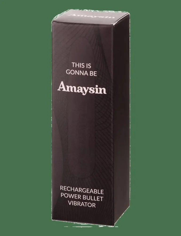 Amaysin Rechargeable Power Bullet Vibrator - Beauty