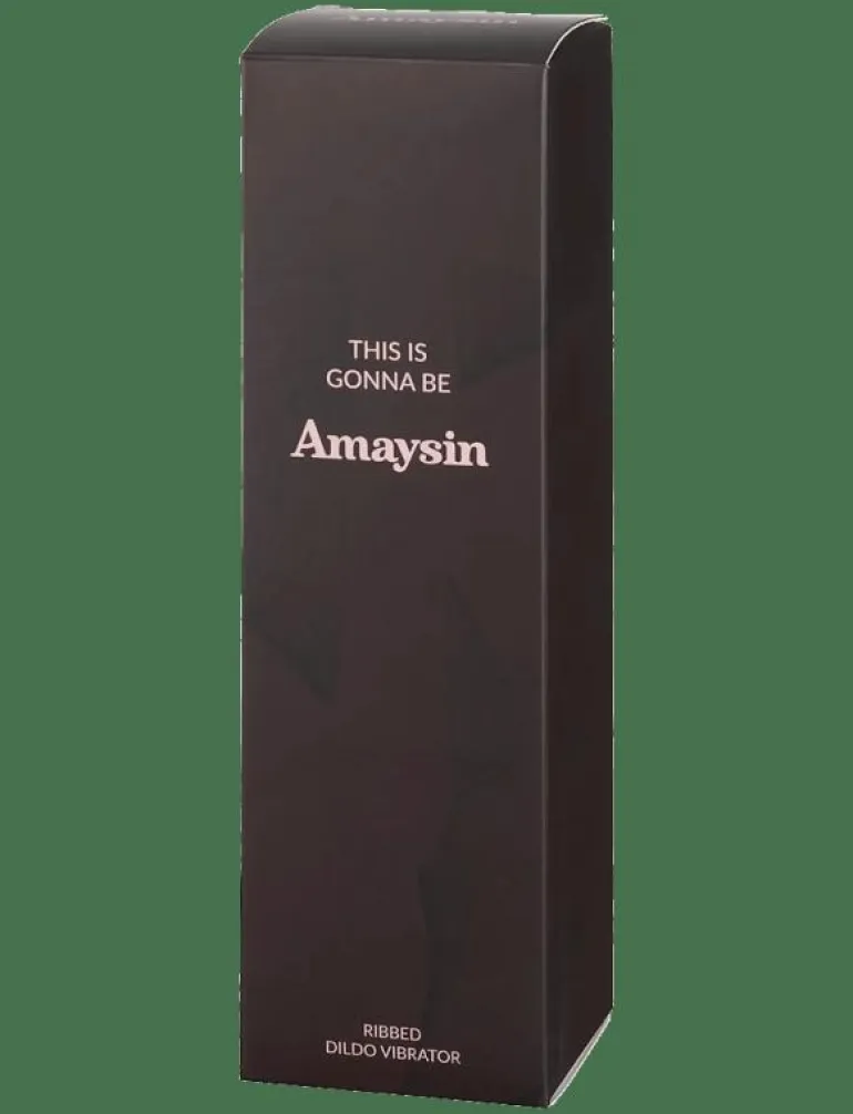 Amaysin Ribbed Dildo Vibrator - Beauty