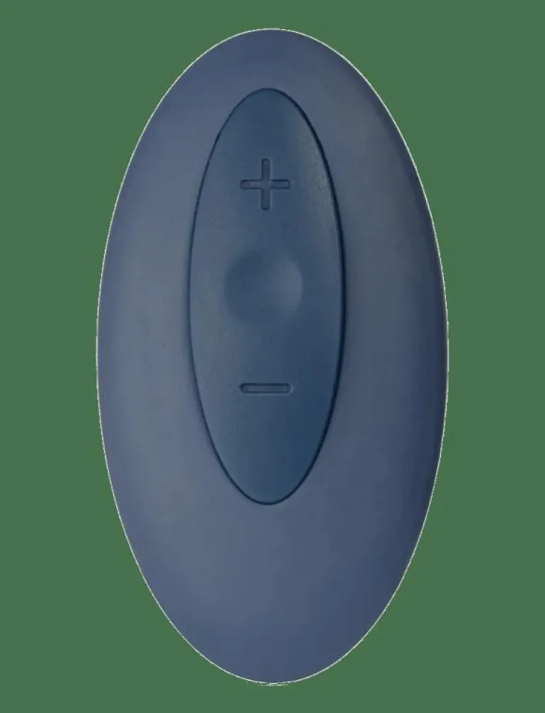 Amaysin Ribbed Rechargeable and Remote Controlled Love Egg - Beauty