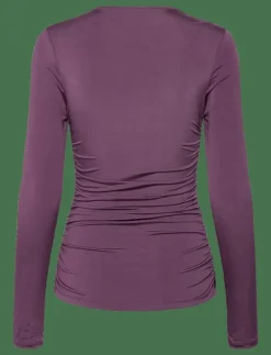 Amilia ring detail jersey top - Långärmade toppar