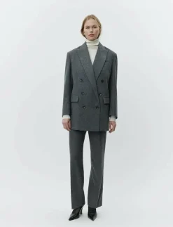 Amir - Melange Wool - Dubbelknäppta kavajer