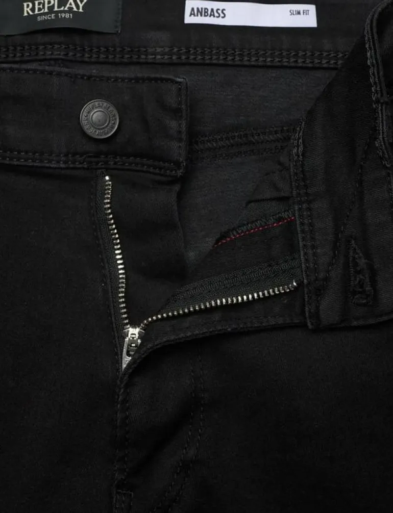 ANBASS Trousers SLIM 99 Denim - Slim jeans