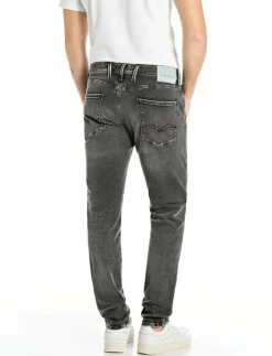 ANBASS Trousers SLIM HYPERFLEX ORIGINAL - Regular jeans