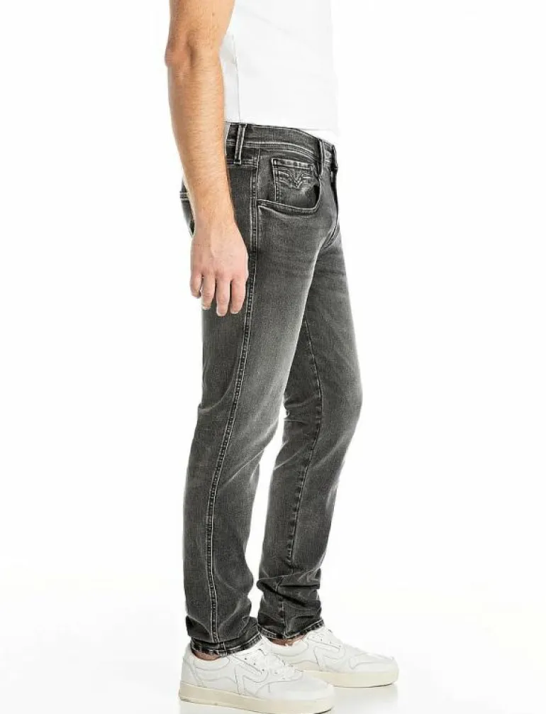 ANBASS Trousers SLIM HYPERFLEX ORIGINAL - Regular jeans