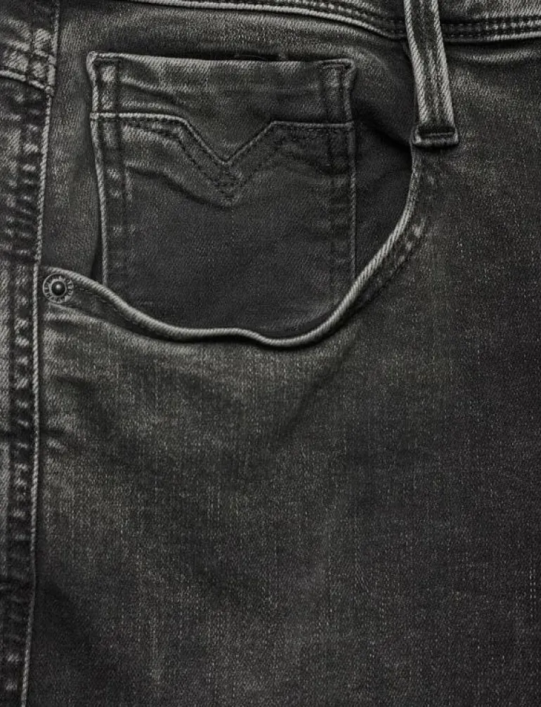 ANBASS Trousers SLIM HYPERFLEX ORIGINAL - Regular jeans