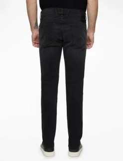 ANBASS Trousers SLIM Hyperflex Dust - Slim jeans
