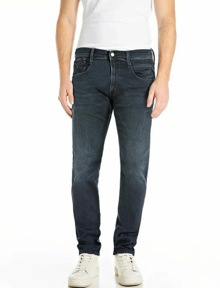 ANBASS Trousers SLIM HYPERFLEX ORIGINAL - Slim jeans