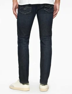 ANBASS Trousers SLIM Hyperflex Dust - Slim jeans