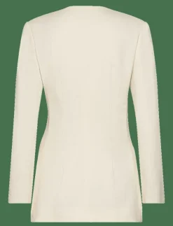 Anisa collarless fitted blazer - Enkelknäppta kavajer