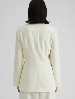Anisa collarless fitted blazer - Enkelknäppta kavajer