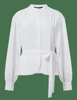 AREZZO LS WAIST TIE SHIRT - Långärmade