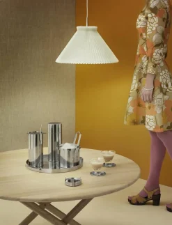 Arne Jacobsen underlägg Ø 8.5 cm steel - Serveringstillbehör