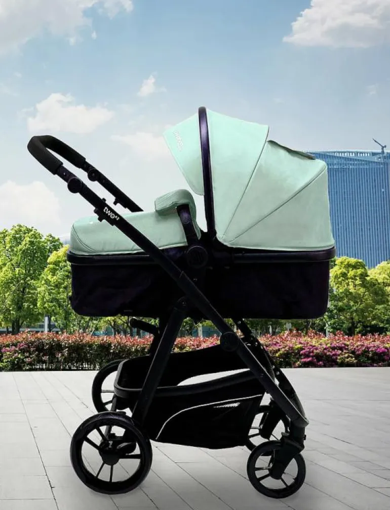Asalvo Convertible TWO + 2, Green - Barnvagnar
