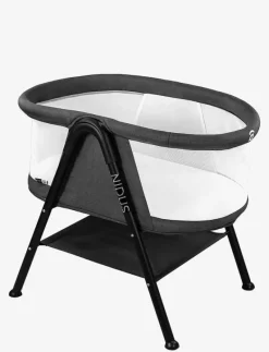 Asalvo Mini Cot Nidus, Anthracite - Spjälsängar