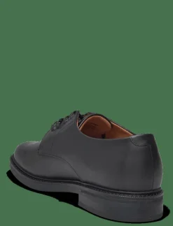 Asher Burnished Leather Derby Shoe - Derbyskor
