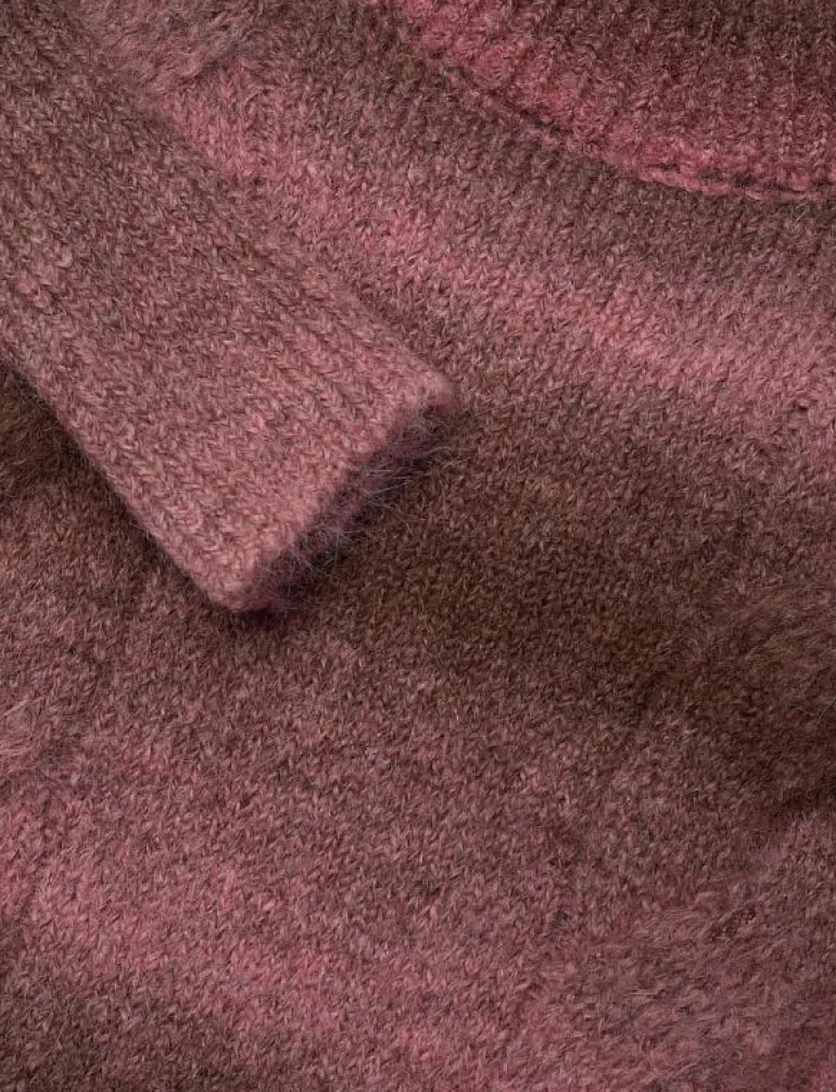 Aspen Pink Sweater - Stickat