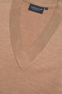 Audrina Merino Wool/Silk Blend Knitted Vest - Stickade västar
